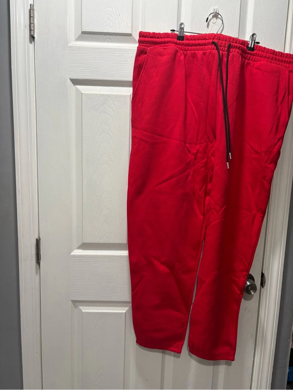 Ananke Red Fleece jogger- 2X BNWT- unisex- POT-2/16